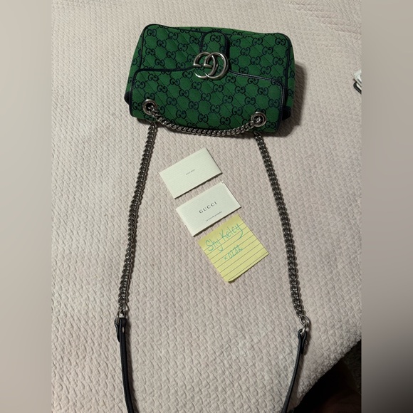 GUARANTEED AUTHENTIC** Gucci Ophidia Belt Bag GG Coated Canvas Medium - Picture 3 of 6